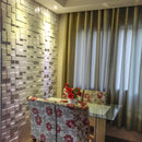 Placa 3D Pixel Autoadesiva – 50x50cm Revestimento Decorativo de Parede