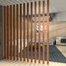 Brise Divisor de Ambientes 2,90m – Carvalho Madeira Ecológica WPC | Moderno e Funcional