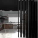 Brise Divisor de Ambientes 2,90m –Preto  Madeira Ecológica WPC | Moderno e Funcional