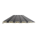 Painel Ripado WPC 2,90m x 15cm x 9mm Cinza – Madeira Ecológica / 1, 5 ou 10 Peças