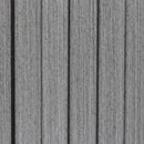 Kit 5 Painel Ripado fibra de madeira 96 x 16 cm meia parede 23mm