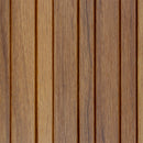 Kit 10 Painel Ripado fibra de madeira 96 x 16cm meia parede 23mm