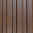 Kit 10 Painel Ripado fibra de madeira 96 x 16cm meia parede 23mm