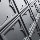 Placa 3D Veneto Autoadesiva – 50x50cm Revestimento Decorativo de Parede