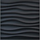 Placa 3D Ondas Autoadesiva – 50x50cm Revestimento Decorativo de Parede