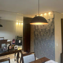 Placa 3D Dubai Autoadesiva – 50x50cm Revestimento Decorativo de Parede