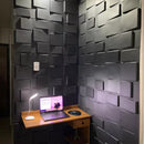 Placa 3D Dubai Autoadesiva – 50x50cm Revestimento Decorativo de Parede