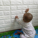 Painel 3D Tijolinho Espumado Autoadesivo – Isolante Térmico e Acústico Moderno