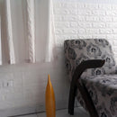 Painel 3D Tijolinho Espumado Autoadesivo – Isolante Térmico e Acústico Moderno