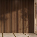 Kit Painel Ripado Tabaco 2,90m x 15cm x 9mm Madeira Ecológica WPC – Sofisticado Interno