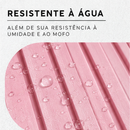 Painel Ripado WPC 2,90m x 16cm x 23mm Rosa – Madeira Ecológica para Parede/ 1, 5 ou 10 Peças