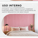 Painel Ripado WPC 2,90m x 16cm x 23mm Rosa – Madeira Ecológica para Parede/ 1, 5 ou 10 Peças